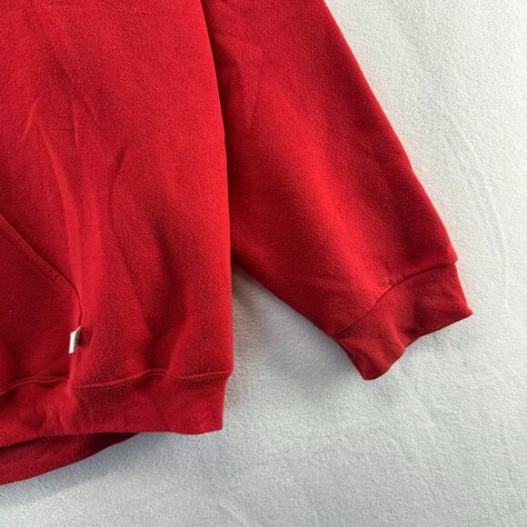 Vintage Divine Child Sweatshirt Men's 2XL Red Hoodie USA made 80s 90s Falcons - Picture 4 of 13